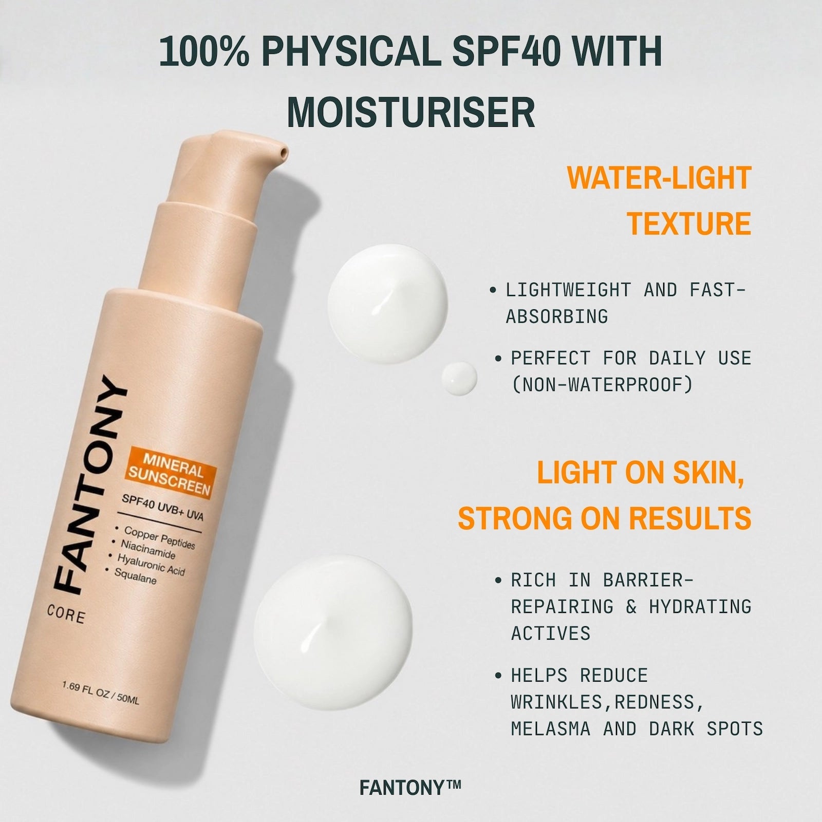 #1 Invisible Mineral SPF with Moisturiser