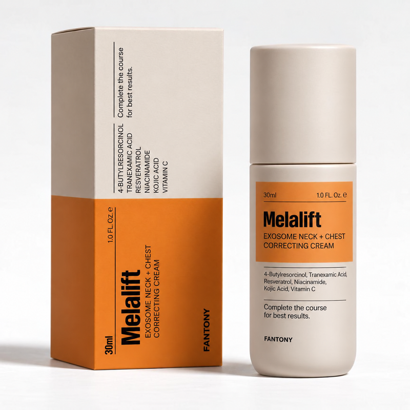 Dark spot correcting and firming neck & chest cream