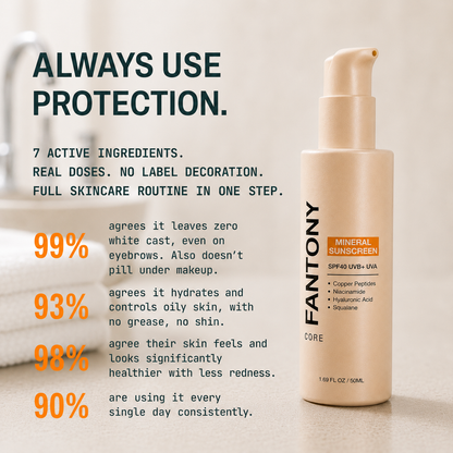 Invisible Hydrating Mineral Sunscreen SPF40
