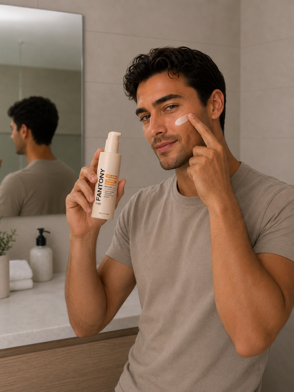 It gives you a complete skincare routine in 30 seconds. No more 5-step rituals