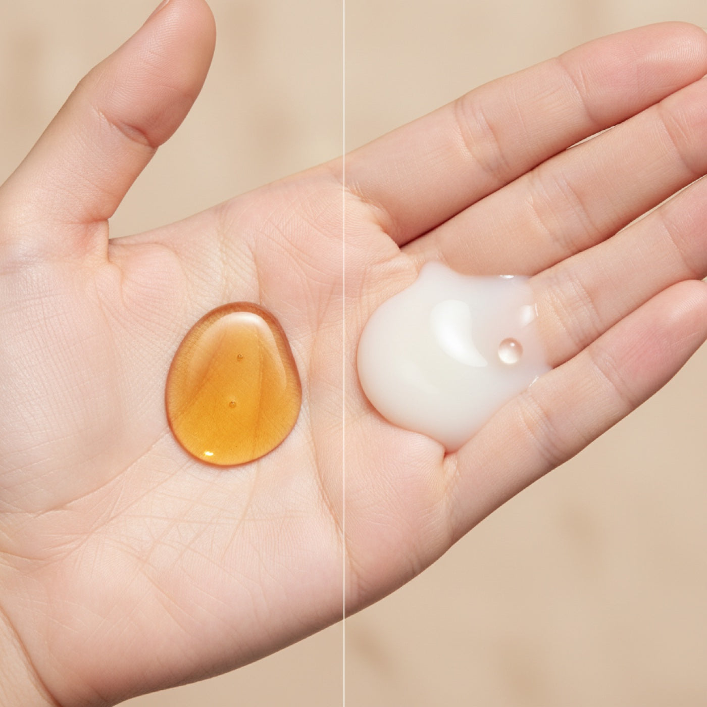 Oil-to-milk transformation on a palm